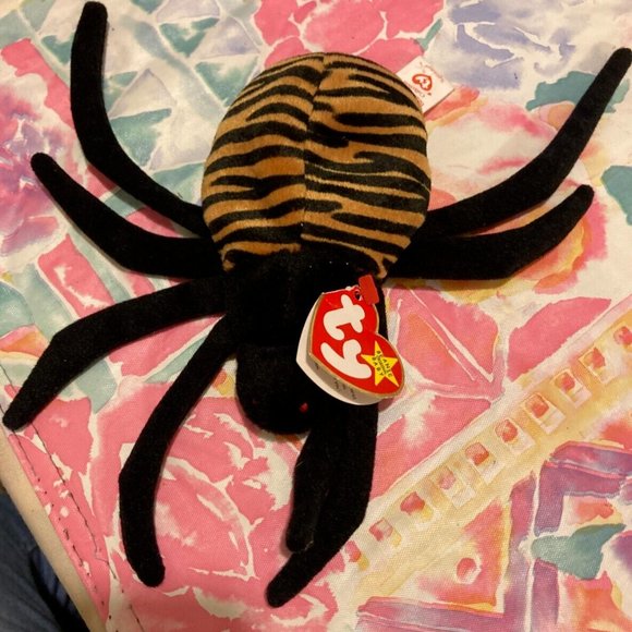 Ty beanbag babies Webster & Spinner baby spiders lot of 2 - Picture 8 of 12